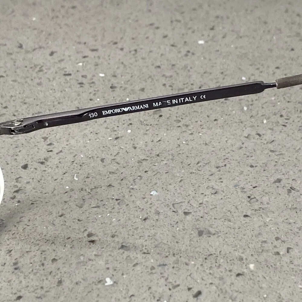 EMPORIO ARMANI 130 EA 9030 Eyeglasses Frames ONLY 7Z3 Italy full rim square